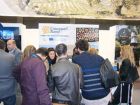 Visitors at Andalucia stand