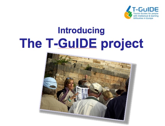 Image of T-Guide presentation slide