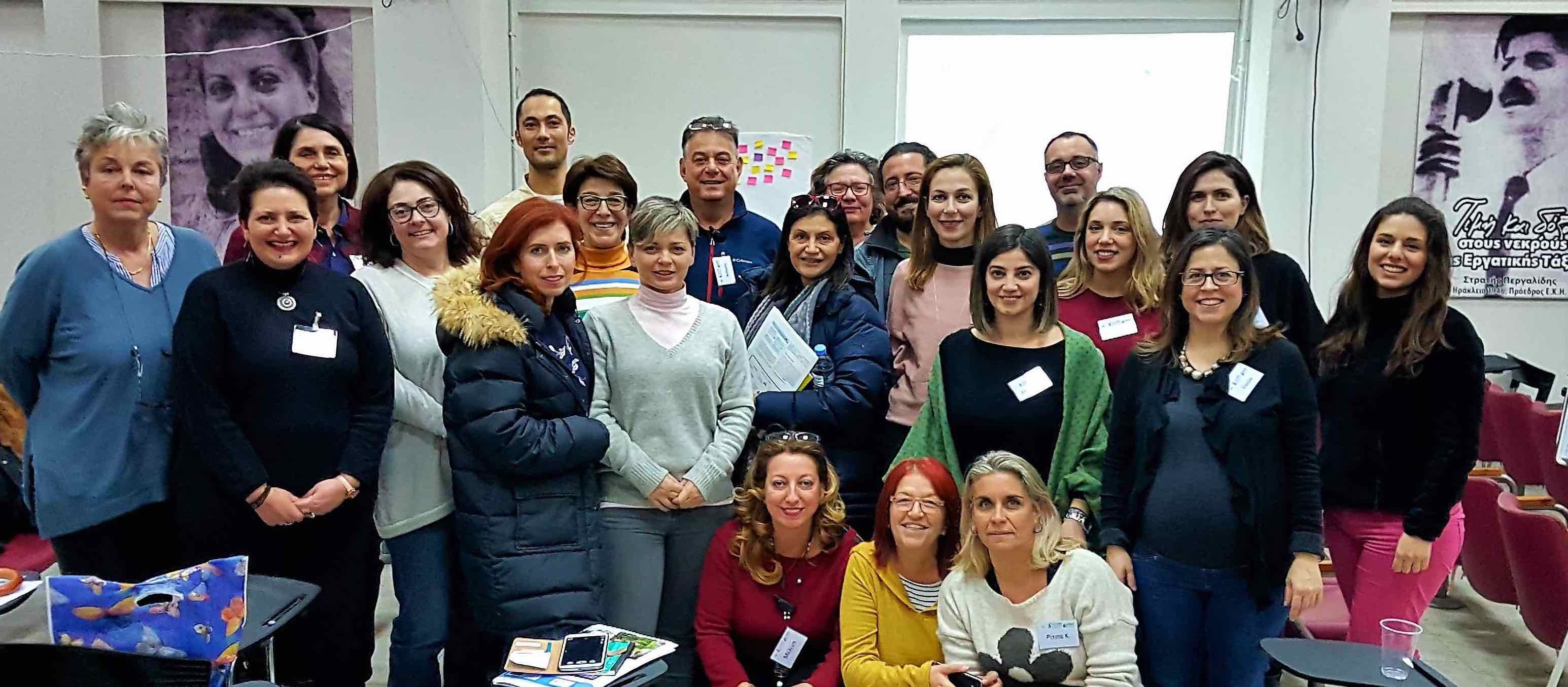 image of T-Guide training group, Crete